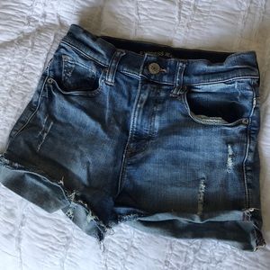 Denim shorts